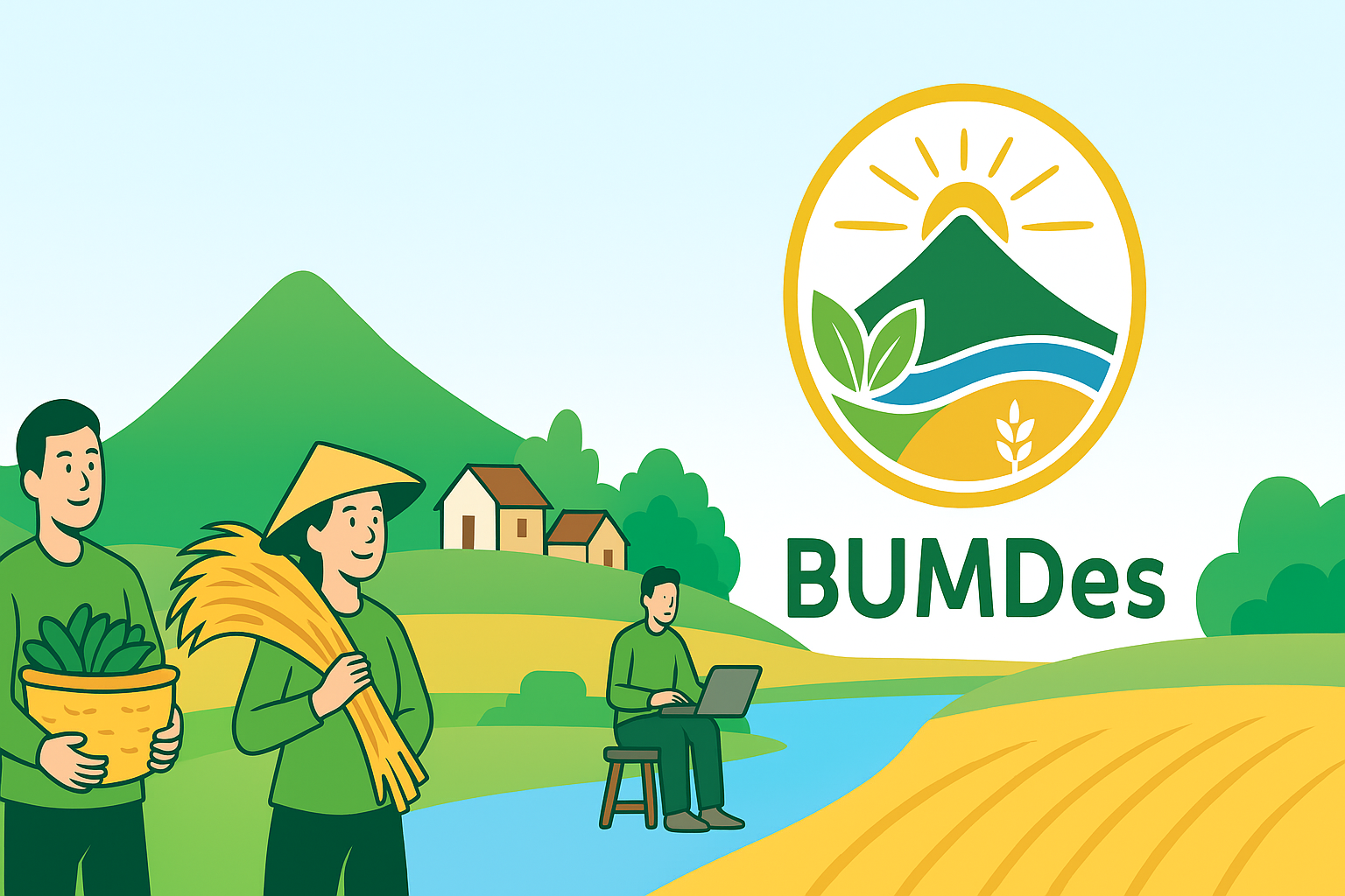 Membangun ekonomi desa yang mandiri dan berkelanjutan